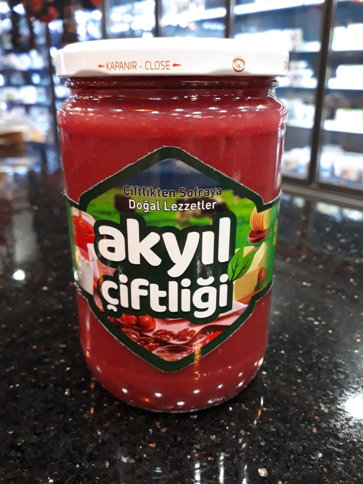 DOĞAL KIZILCIK MARMELATI 360GR